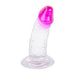 Deep Desire - Dildo - Kunstrubber - 15 cm - Transparant/Roze-Erotiekvoordeel.nl