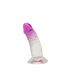 Deep Desire - Dildo - Kunstrubber - 15 cm - Transparant/Roze-Erotiekvoordeel.nl