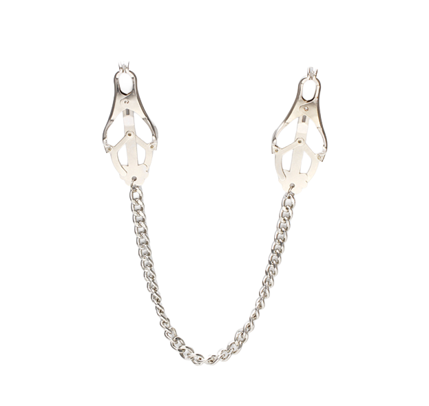 Fixxx - Japanese Clover Nipple Clamps with Chain