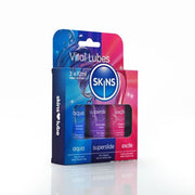 Skins - Sampler Pack - Glijmiddel op Waterbasis - Vital - 3 x 12 ml-laced-up.nl