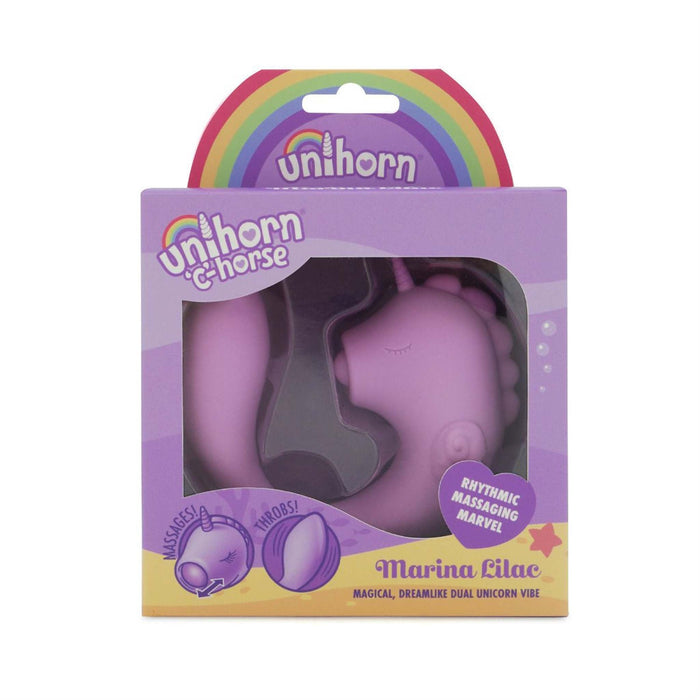 Unihorn - C Horse - Marina - G-spot en Clitoris Vibrator - Lila-Erotiekvoordeel.nl