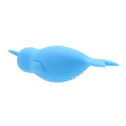 Unihorn of the Sea – Neigh Mo – The Narwal Blue - Mini Vibrator - Blauw-laced-up.nl