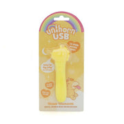 Unihorn Bullet Vibrator - Bean Blossom - Geel-laced-up.nl