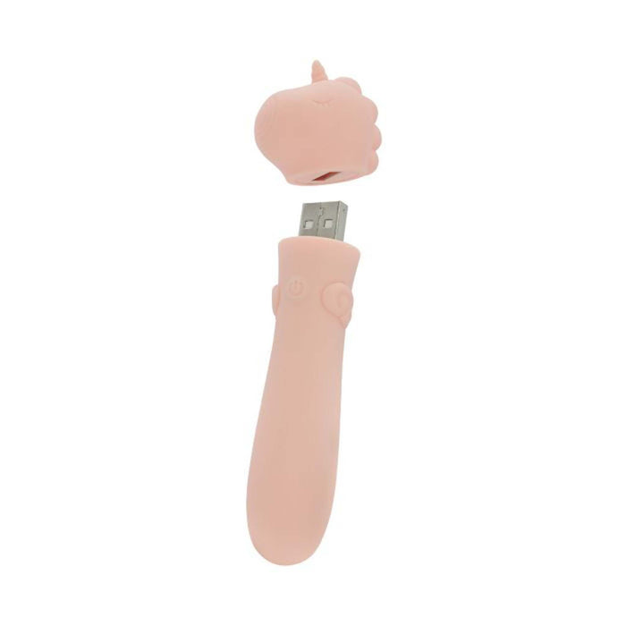 Unihorn Bullet Vibrator - Heart Throb - Roze-Erotiekvoordeel.nl