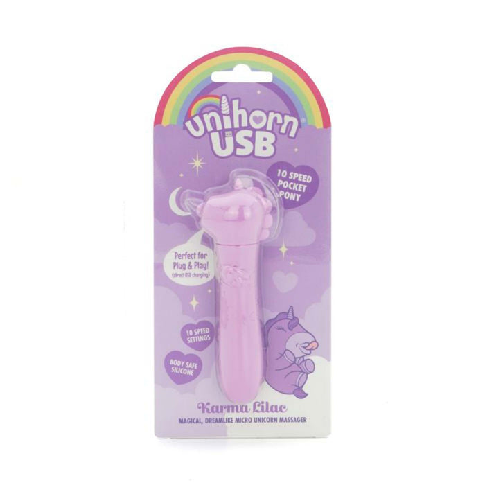 Unihorn Bullet Vibrator - Karma Lilac - Lila-Erotiekvoordeel.nl