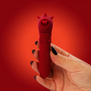 Unihorn Bullet Vibrator - Blaze Diablo - Wijnrood-laced-up.nl