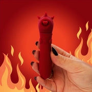 Unihorn Bullet Vibrator - Blaze Diablo - Wijnrood-laced-up.nl
