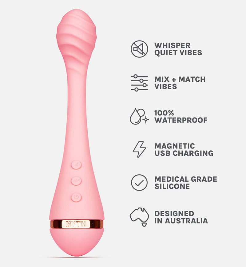 Vush - Myth G-Spot Vibrator - Lichtroze-laced-up.nl