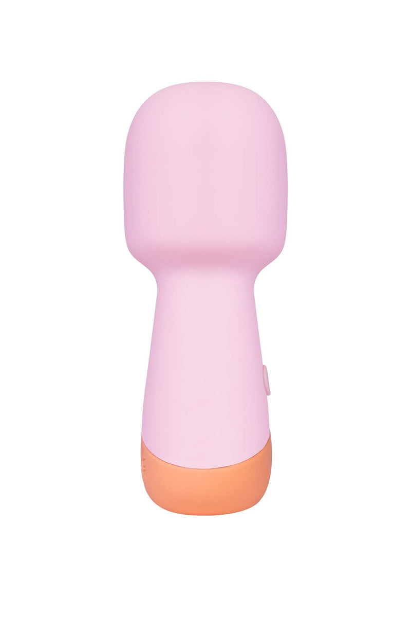 Vush - Peachy - Mini Wand Vibrator - Lichtroze-laced-up.nl