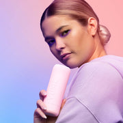 Vush - Pop Glow - Dubbele Stimulatie Rabbit Vibrator - Met Opbergkoker - Lichtroze-laced-up.nl