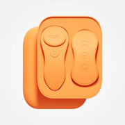 Vush - Luna Draagbare Vibrator - Panty Vibrator - Met Afstandsbediening - Oranje-laced-up.nl