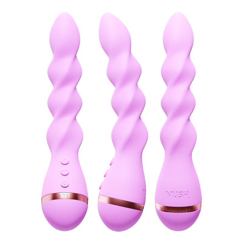 Vush - Next Gen - Siren Twist - Buigbare Vibrator - Flexibele Kop - Roze-laced-up.nl