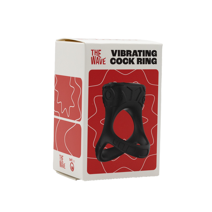 The Wave - Vibrating Cockring No. 20 - Black