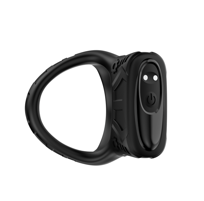 The Wave - Vibrating Cockring No. 20 - Black