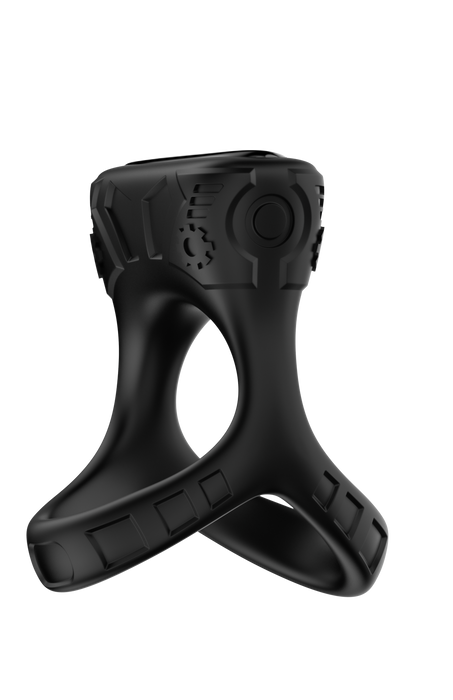 The Wave - Vibrating Cockring No. 20 - Black