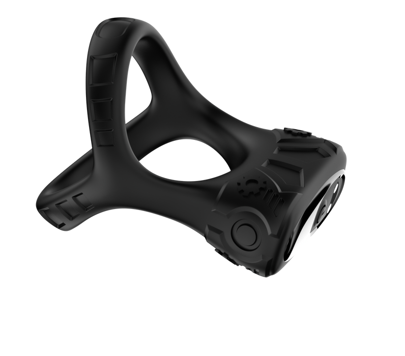 The Wave - Vibrating Cockring No. 20 - Black