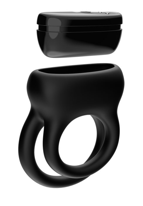 The Wave - Vibrating Cockring No. 24 - Black