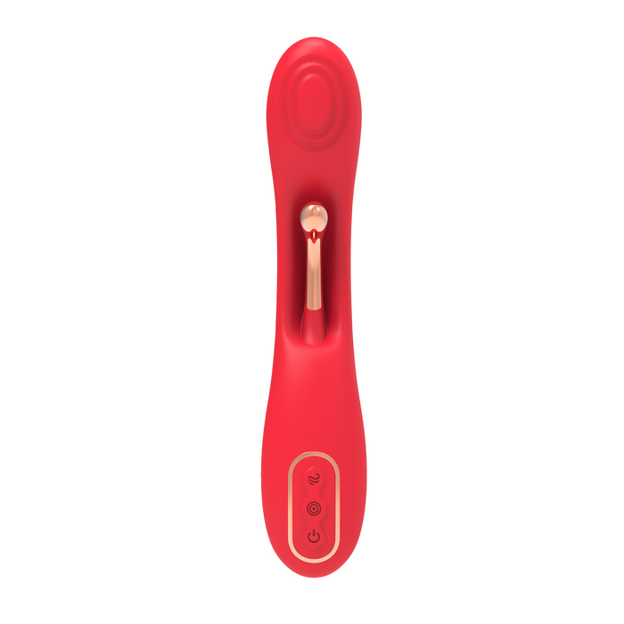 Inner Bloom - Vibrador Tapping - Rojo