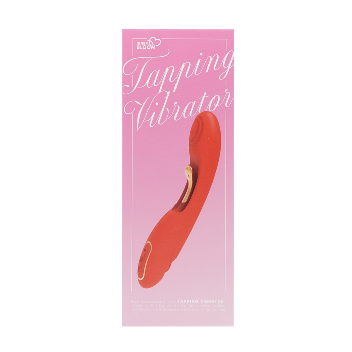 Inner Bloom - Vibrador Tapping - Rojo