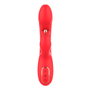 Inner Bloom - Tapping Rabbit en Anaal Vibrator - Rood-laced-up.nl
