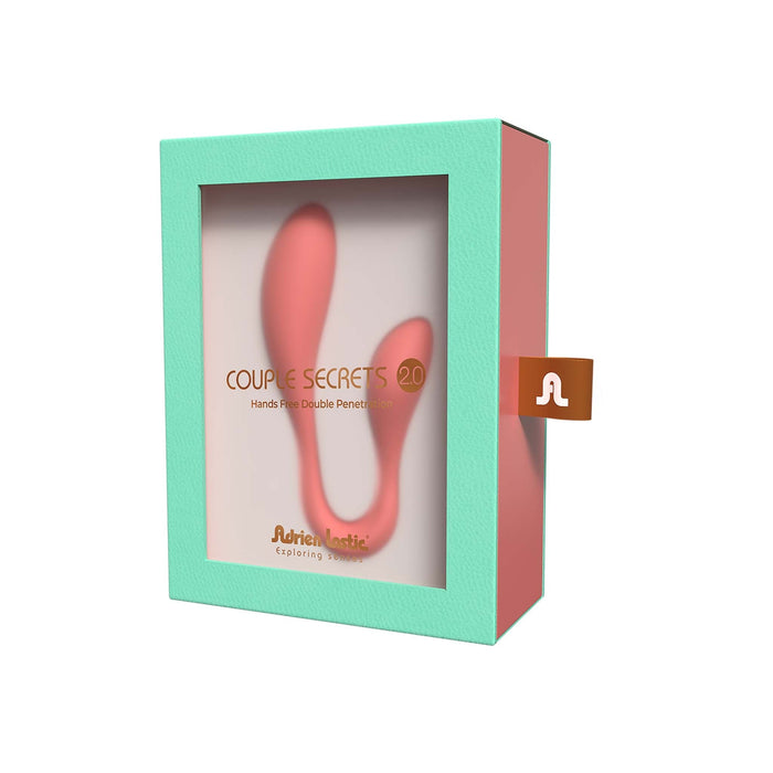 Adrien Lastic - Couple Secrets II  - Vibrador para parejas - Con control mediante aplicación - Rosa