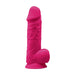 SILEXD - Dildo met Zuignap - Model 1 - 21,5 cm - Roze-Erotiekvoordeel.nl
