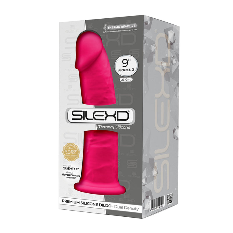 SILEXD - Realistische Dildo - Model 2 - 23 cm - Roze