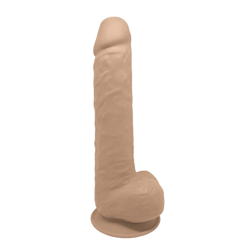 SILEXD - Realistische XXL Dildo - Model 1 - 38 cm - Lichte Huidskleur-Erotiekvoordeel.nl