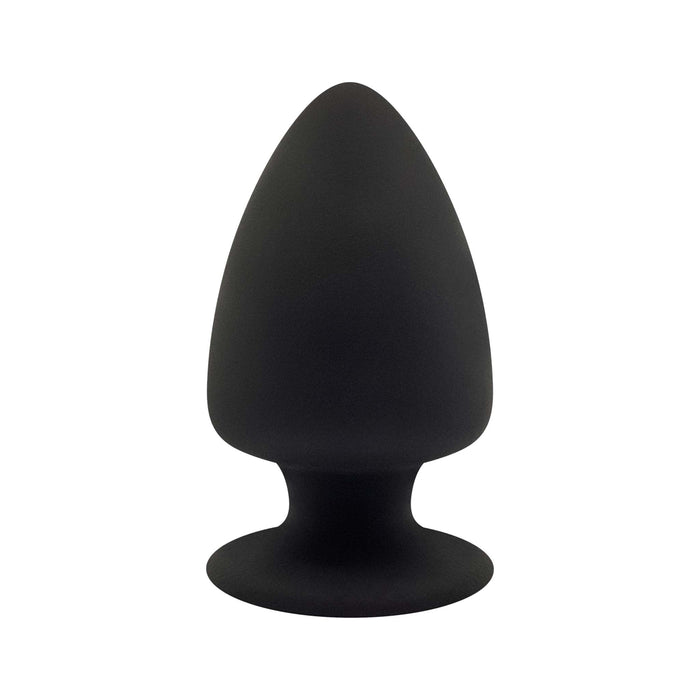 SILEXD - Buttplug - Model 1 - Lengte 11 cm - Diameter 62 mm - Zwart-Erotiekvoordeel.nl