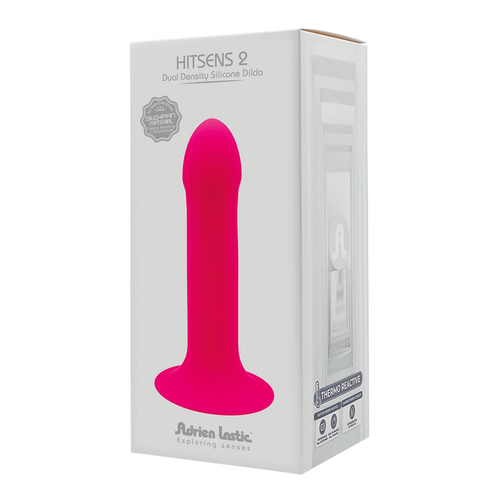 Adrien Lastic - Dildo met Zuignap - Hitsens 2 - Roze-Erotiekvoordeel.nl