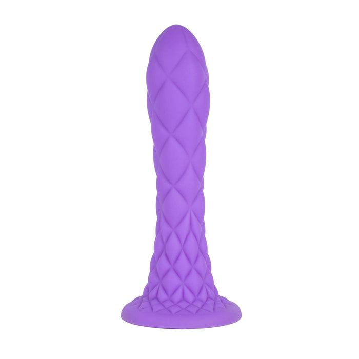 SILEXD - Dreamy - Dual Density Siliconen Dildo - 18.5 cm - Paars-Erotiekvoordeel.nl