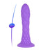 SILEXD - Dreamy - Dual Density Siliconen Dildo - 18.5 cm - Paars-Erotiekvoordeel.nl