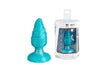 SILEXD - Melty - Thermoreactieve Siliconen Buttplug - 9.2 cm x 3.6 cm - Turquoise-Erotiekvoordeel.nl