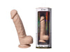 SILEXD - Real Skin - Realistische Dildo - Model 1 - 21 x 4.2 cm - Lichte Huidskleur-Erotiekvoordeel.nl