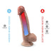 SILEXD - Real Skin - Realistische Dildo - Model 1 - 23 cm - Medium Huidskleur-Erotiekvoordeel.nl