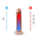 SILEXD - Premium Real Skin Dildo - Model 2 - 19 cm - Lichte Huidskleur-Erotiekvoordeel.nl