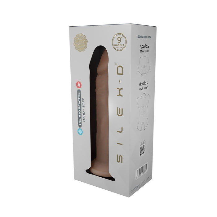 SILEXD - Realistische Dildo - Model 2 - 23 cm - Lichte Huidskleur-Erotiekvoordeel.nl