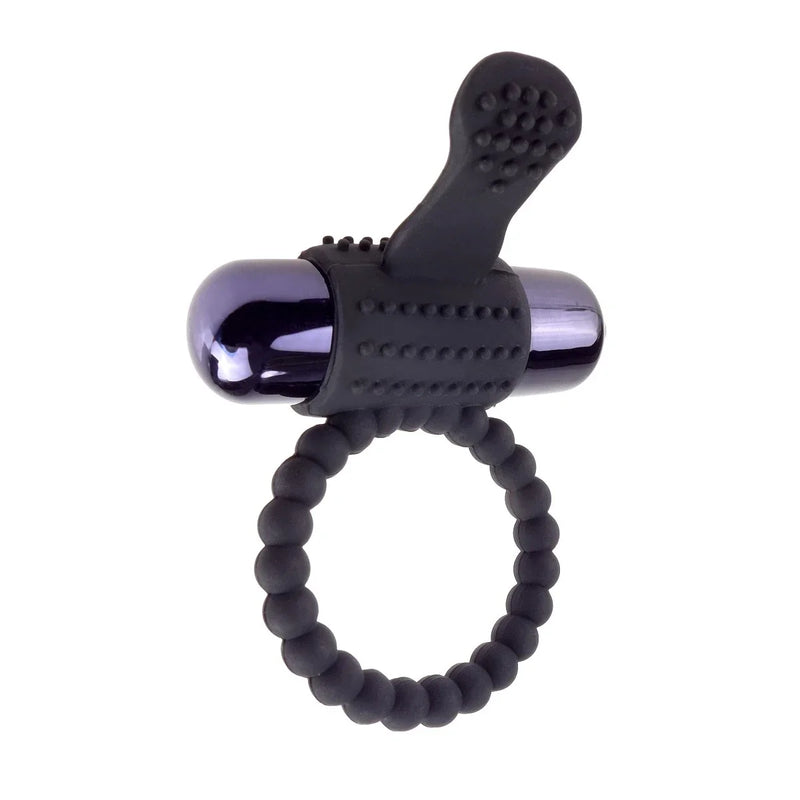 Pipedream - Fantasy C-Ringz - Vibrerende Siliconen Super Ring - Zwart-laced-up.nl