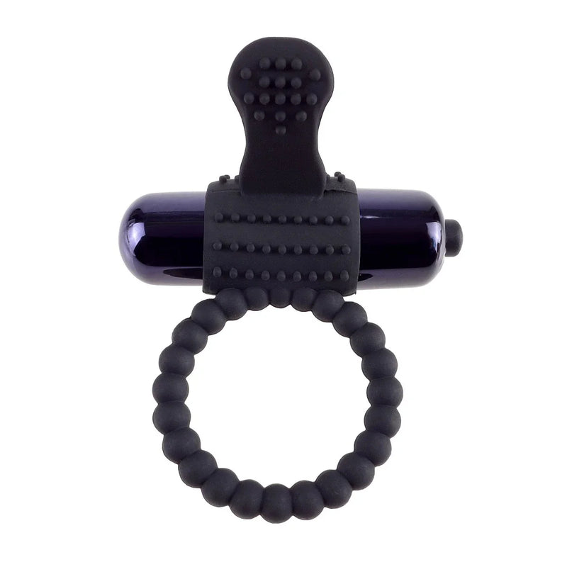 Pipedream - Fantasy C-Ringz - Vibrerende Siliconen Super Ring - Zwart-laced-up.nl
