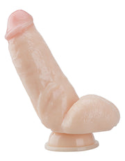 Being Fetish - PVC Dildo 7.5" flesh-laced-up.nl