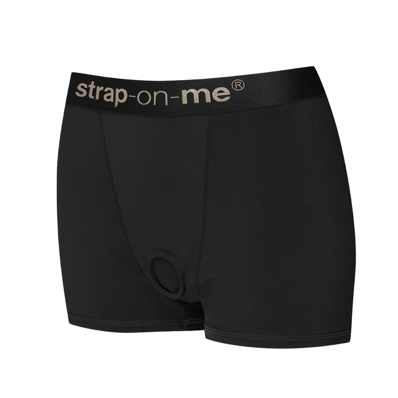Strap-On-Me - Allure - Strap-On Harnas Short - Zwart-Laced-up.nl