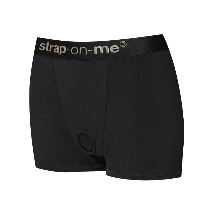 Strap-On-Me - Allure - Strap-On Harnas Short - Zwart-Laced-up.nl