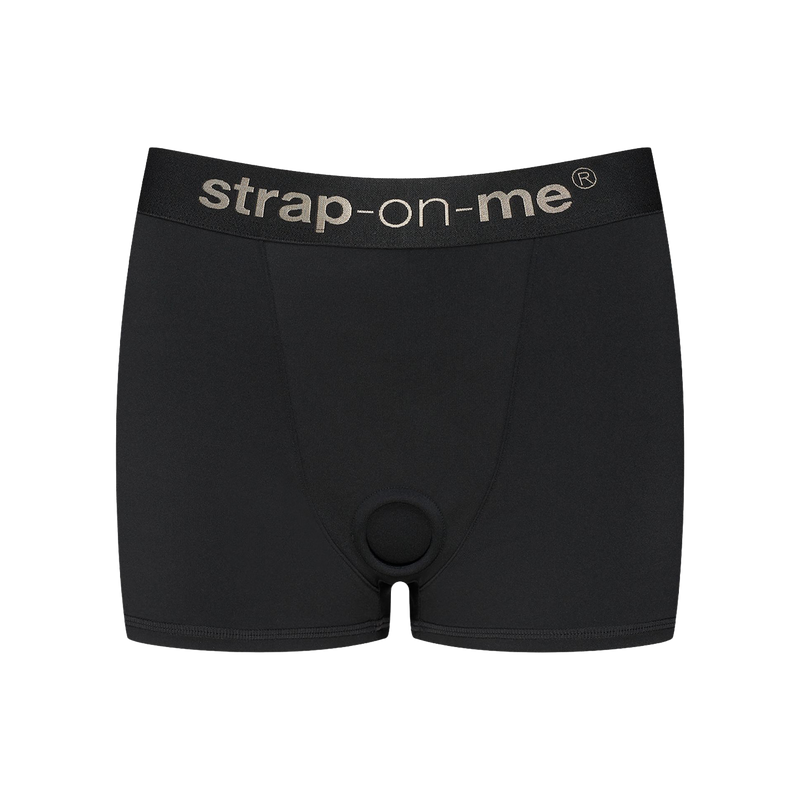 Strap-On-Me - Allure - Strap-On Harnas Short - Zwart-Laced-up.nl