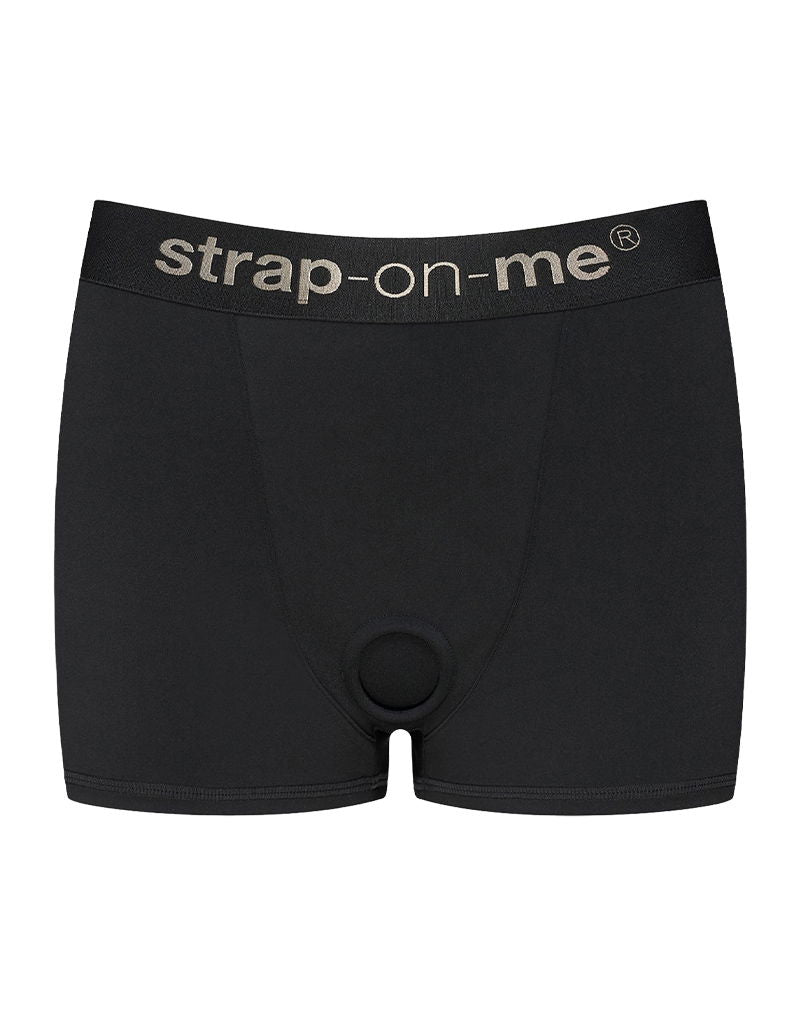 Strap-On-Me - Allure - Strap-On Harnas Short - Zwart-Laced-up.nl