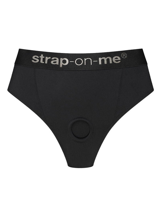 Strap-On-Me - Idole - Strap-On Harnas Slip - Zwart-Laced-up.nl