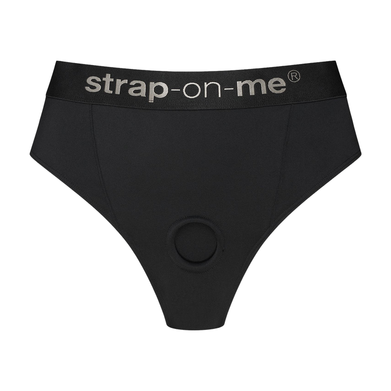 Strap-On-Me - Idole - Strap-On Harnas Slip - Zwart-Laced-up.nl