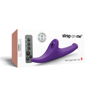 Strap-On-Me - Multi Orgasm Dildo - Strapless Strap-on met Luchtdruk Stimulatie - Paars-Erotiekvoordeel.nl