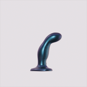 Strap-On-Me - Vibrerende Vingerende Dildo - Maat M - Blauw-Erotiekvoordeel.nl