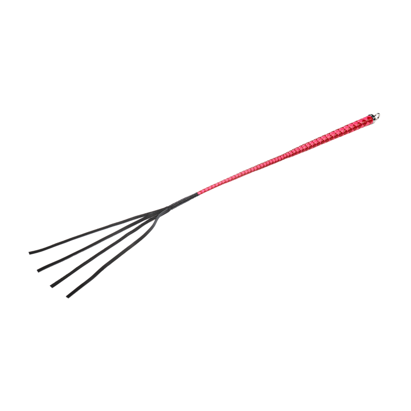 RISE - Japanse Bull Whip - 90 cm - Roze/Rood-laced-up.nl
