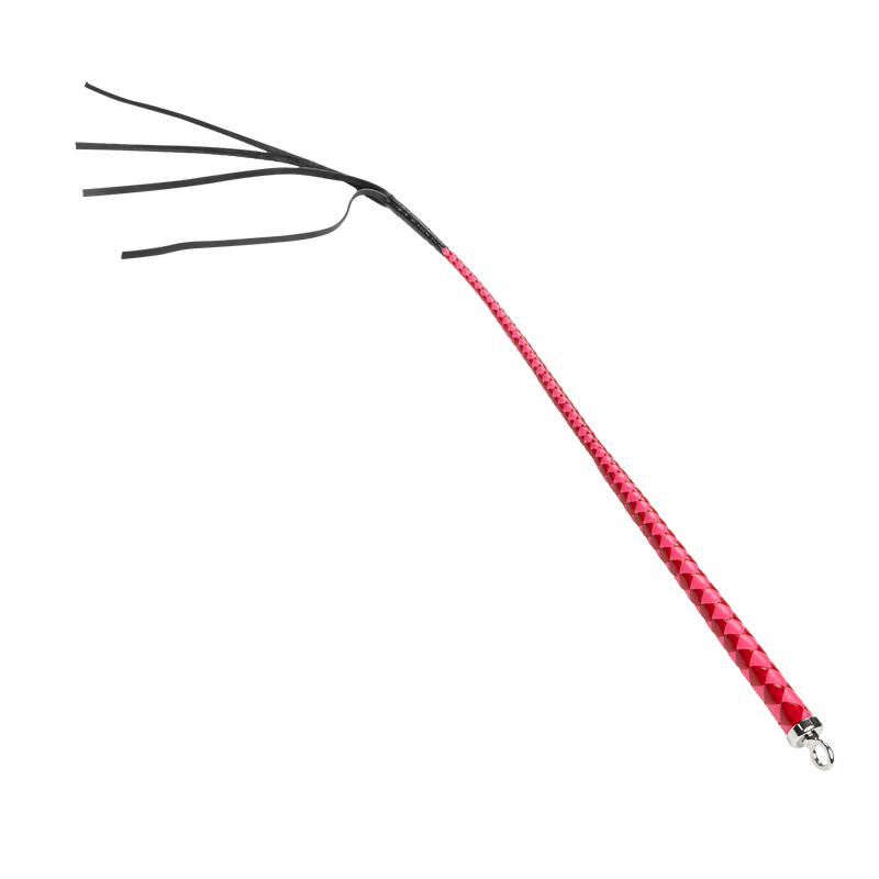 RISE - Japanse Bull Whip - 90 cm - Roze/Rood-laced-up.nl
